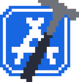 8-bit Xcode logo